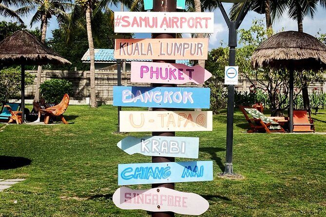 Transport from KohSamuiAirport to ChawengBeach and KohSamuiHotels - Key Points