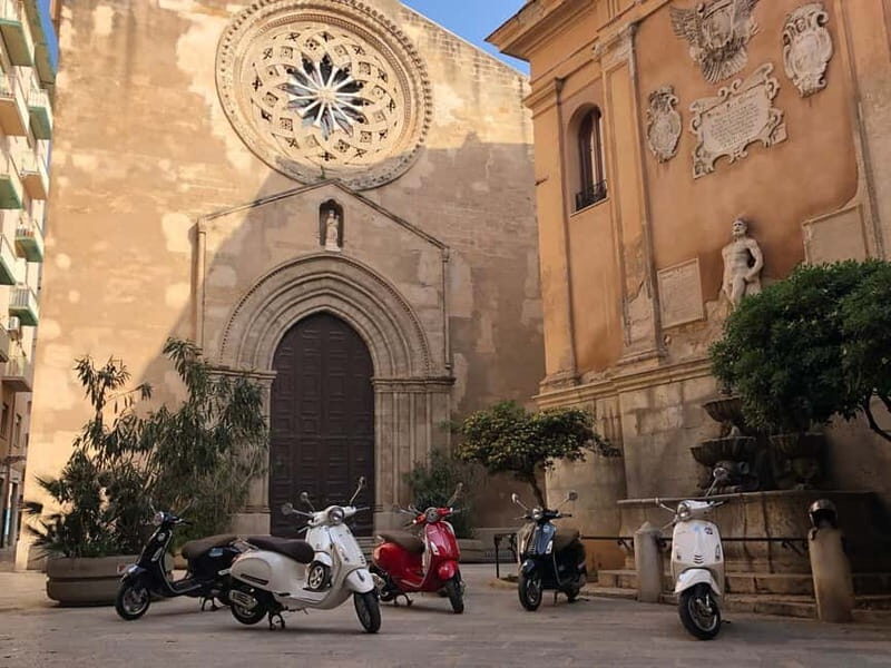 Trapani: Vespa Tour with Salt Mill Visit - Key Points