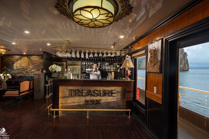 Treasure Junk Cruise 2-Day Discover the stunning Bai Tu Long Bay - Key Points