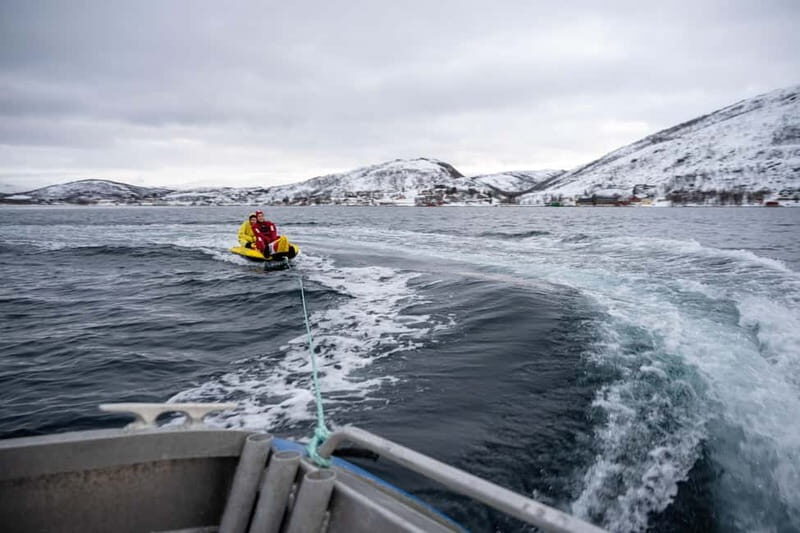 Tromsø: Banana Tube Ride with Arctic Floating - Key Points