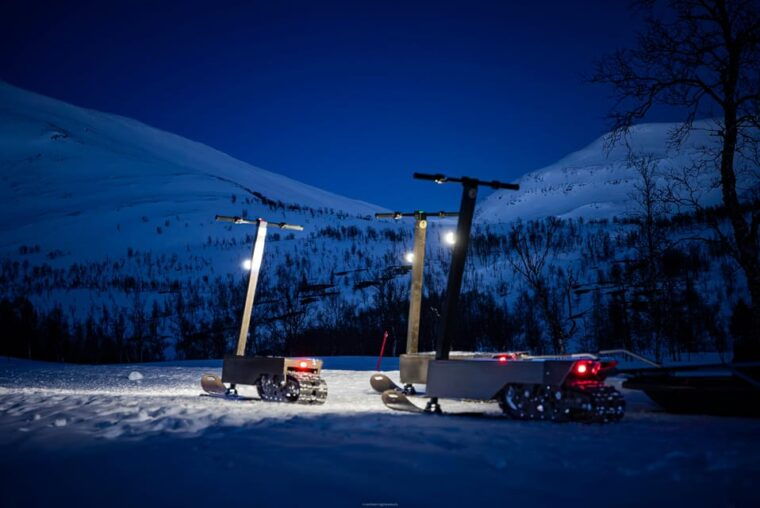 tromso-electric-snow-scooter-adventure-campfire-and-guide
