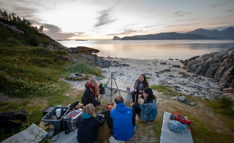 Tromsø: Midnight Sun with Campfire in the wilderness - Who Would Love This Experience?