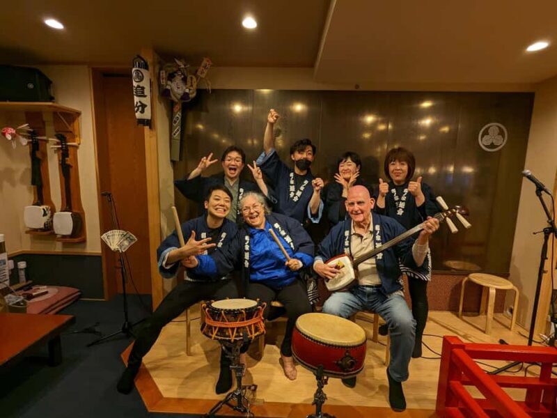 Tsugaru shamisen performance over traditional dinner - Authenticity and Cultural Depth