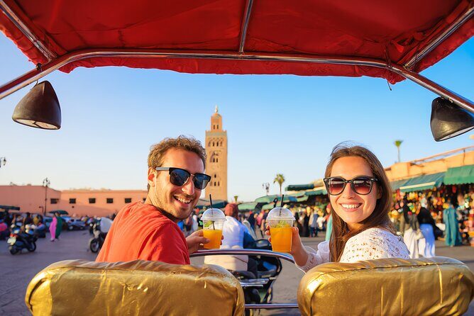 Tuk Tuk Marrakech Private Tour with Pickup - Key Points