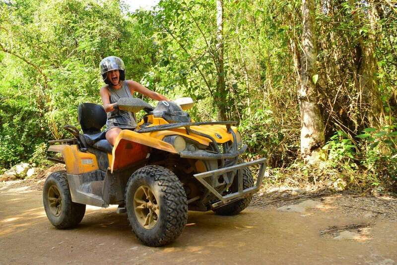 Tulum: High End ATV! Zipline circuit with different flights - Exploring the Experience in Detail  