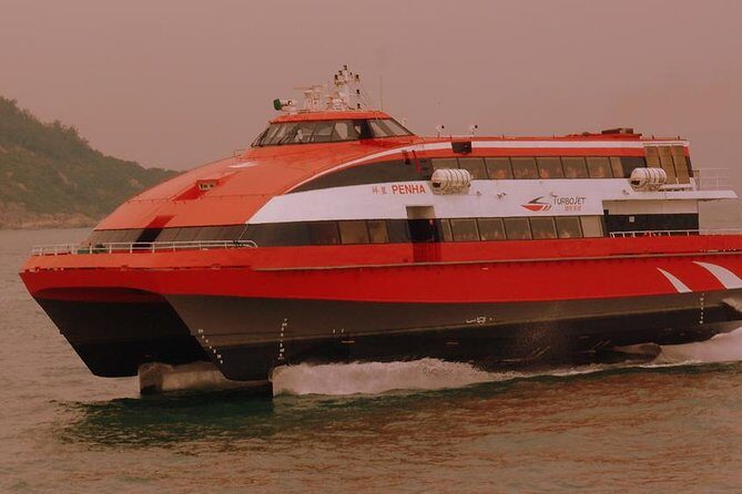 TurboJet Ferry E-Ticket from Hong Kong to Macau - Who Should Consider This Ferry?
