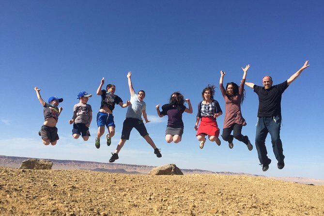 Two hour guided jeep tour in to and around the Ramon crater - Starting Point: Mitzpe Ramon Visitors Center