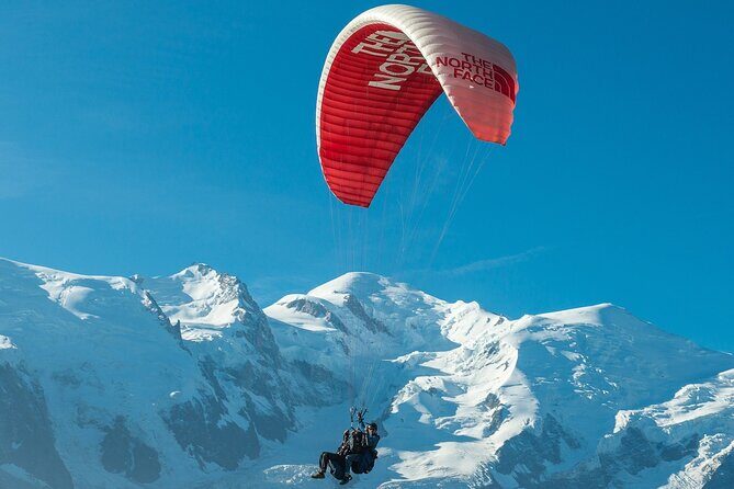 Two-seater paragliding flight in Chamonix - Aerial Views of Chamonix and Mont-Blanc