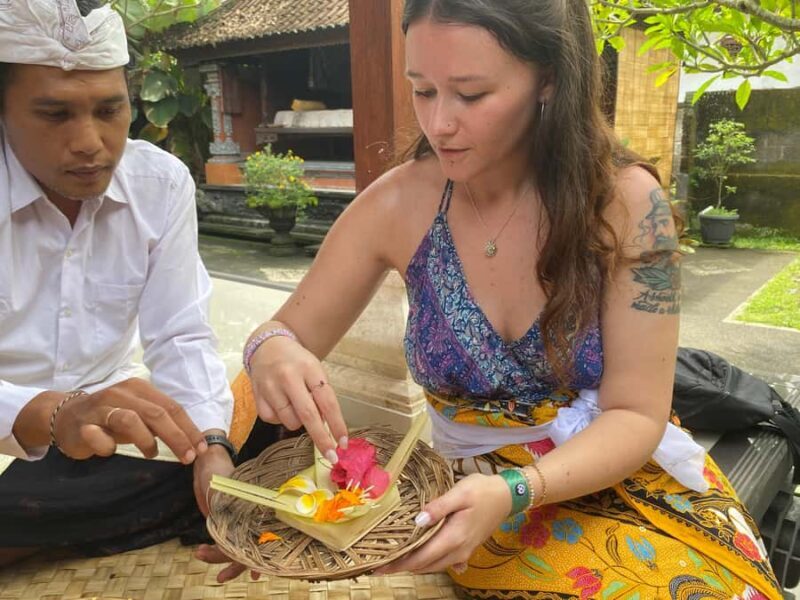Ubud: Balinese Offering Making Canang & Purification Ritual - Who Is This Tour Best For?