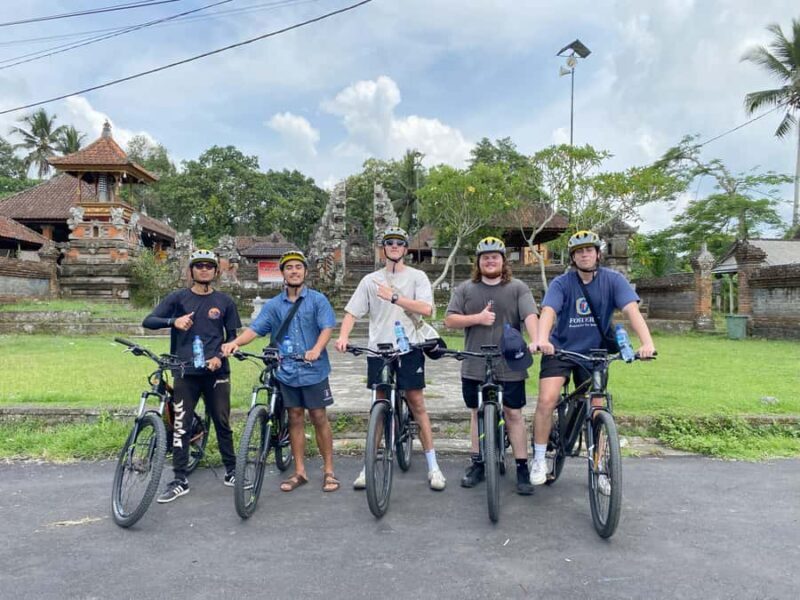 Ubud: Downhill Bike Tour with Rice Fields, Volcano and Meal - Key Points