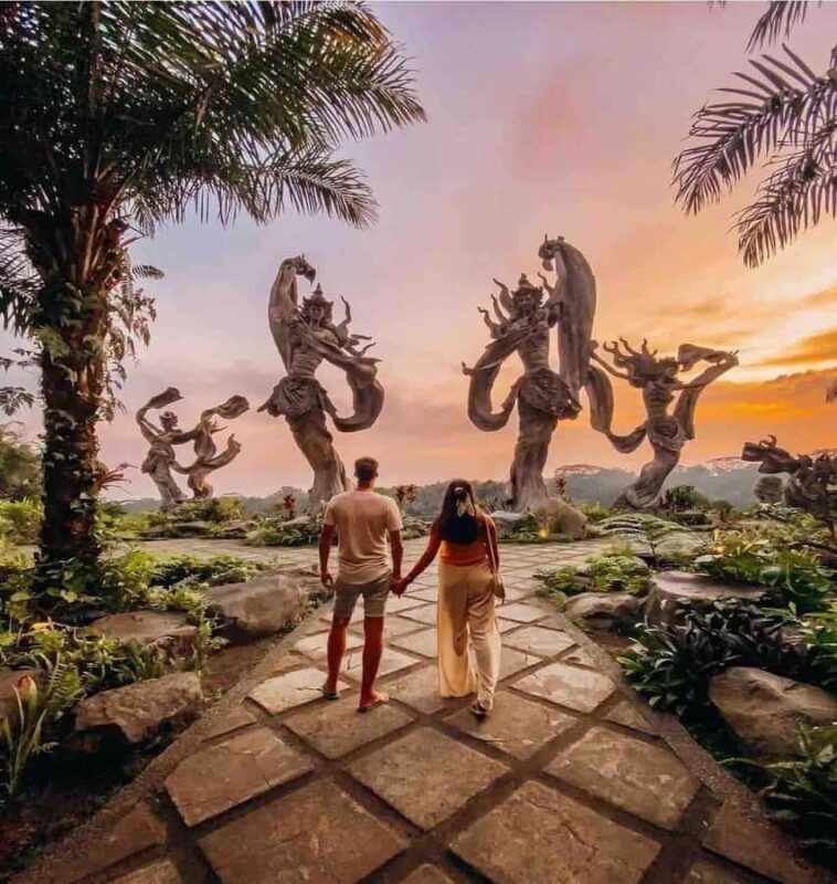 Ubud: Glass Factory, Waterfall, and Taman Dedari Tour - Indulge in Balinese Cuisine at Taman Dedari