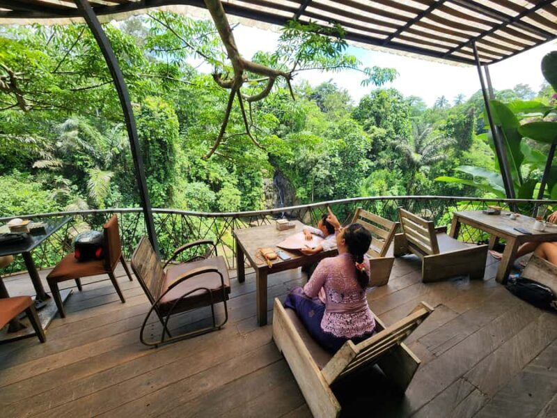 Ubud: Hidden Waterfalls, Rice terrace & Cliffside Dining - The Experience in Detail