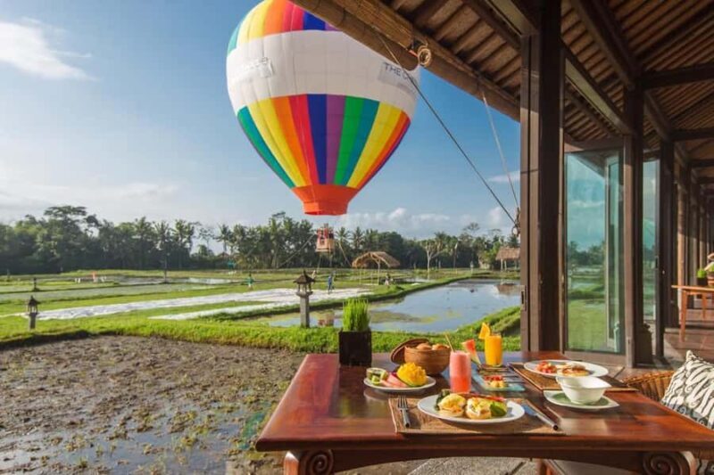 Ubud: Hot Air Balloon Experience - The Experience Provider: Tanah Gajah, a Resort by Hadiprana