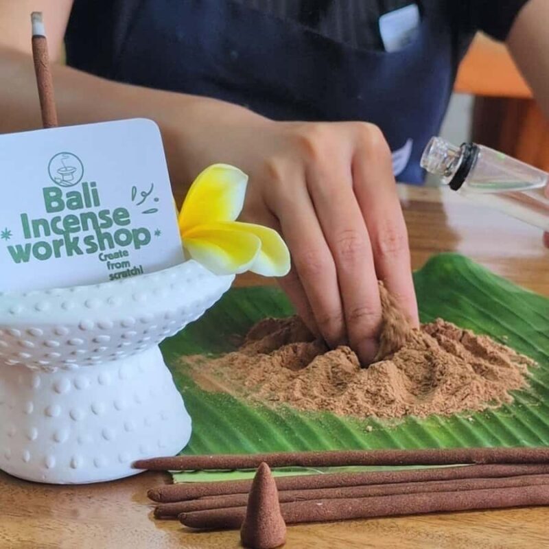Ubud: Incense Making Workshop. Create Incense From Scratch! - A Personalized Look at the Incense Making Experience in Ubud