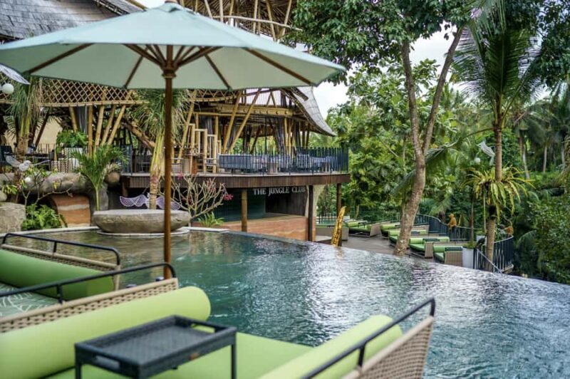 Ubud: Jungle Club Day Pass with Optional Upgrades - Key Points