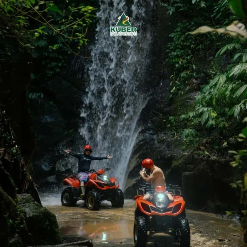 Ubud: Kuber ATV Quad Tandem Adventure with nature Waterfall - Key Points