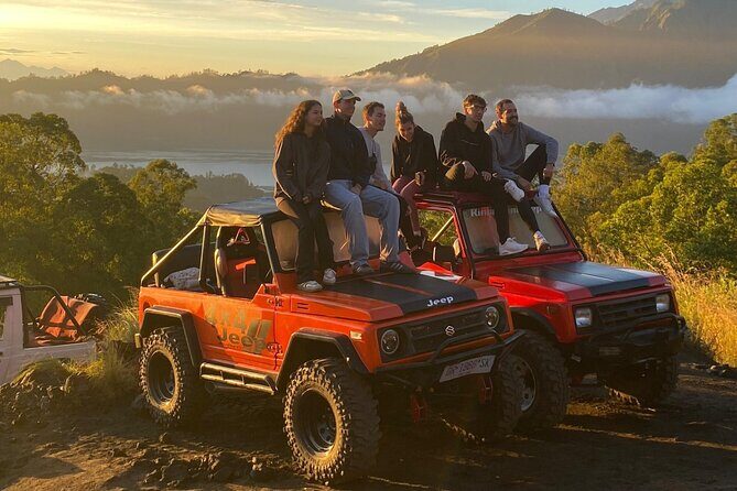 Ubud Mt. Batur Jeep Sunrise, ATV Gorilla Statue & Rafting Trip - Detailed Breakdown of the Itinerary