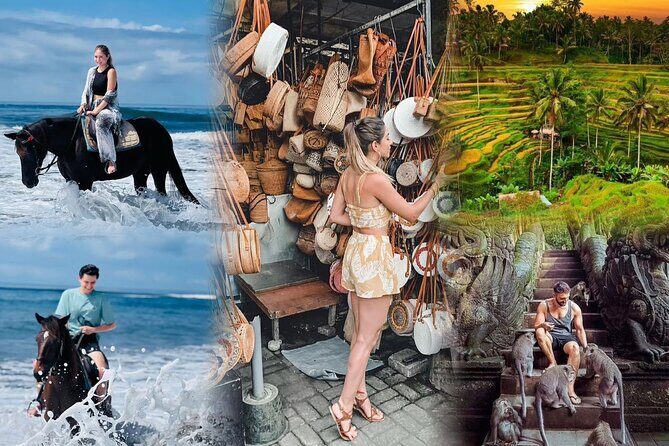 Ubud Tour Commbine Horse Riding - Key Points