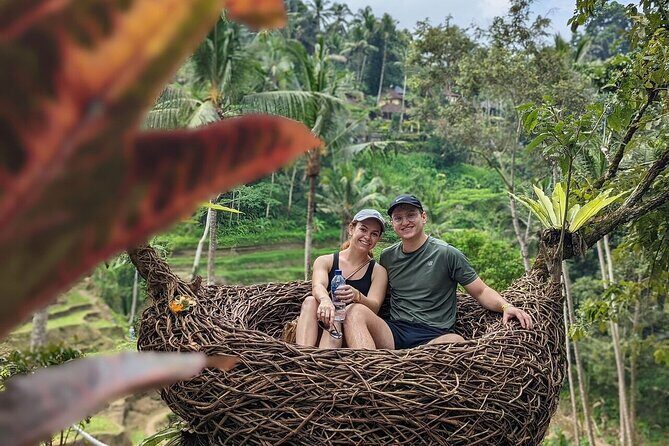 Ubud Tour with Swing, Waterfalls, Rice Terraces & Monkey Forest - Tegenungan Waterfall