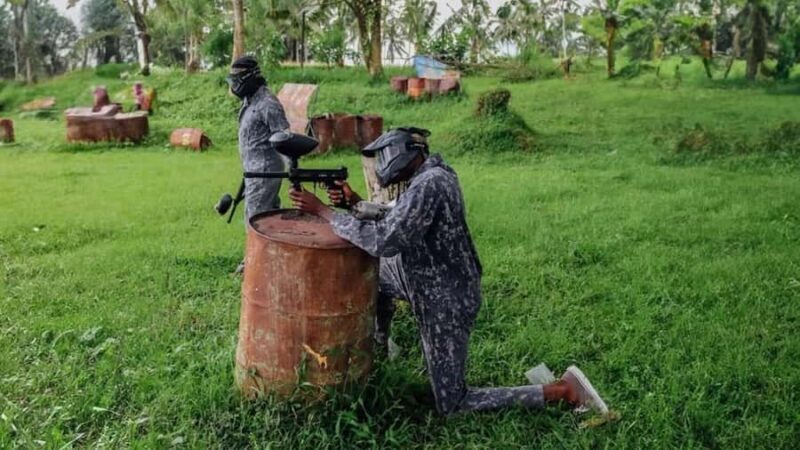 Ubud: Water River Rafting and Paintball Adventure with Lunch - Key Points