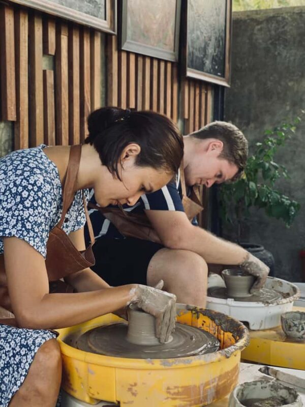 Ubud: Wheel throwing and hand build full experience pottery - Key Points