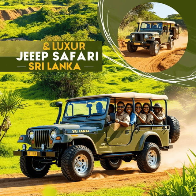 udawalawetickets-lux-jeep-safari-elephant-orphanage-visit