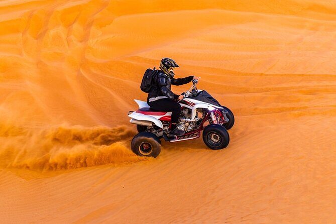 Ultimate Evening Desert Safari with Quad Biking & VIP Service - Key Points