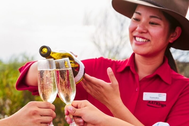 Uluru: Sunset, Sparkling Wine, Cheeseboard & Gourmet BBQ - Uluru: Sunset, Sparkling Wine, Cheeseboard & Gourmet BBQ – An Authentic Outback Experience