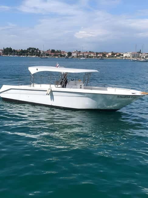 Umag; private speedboat rental with captain - The Experience in Detail