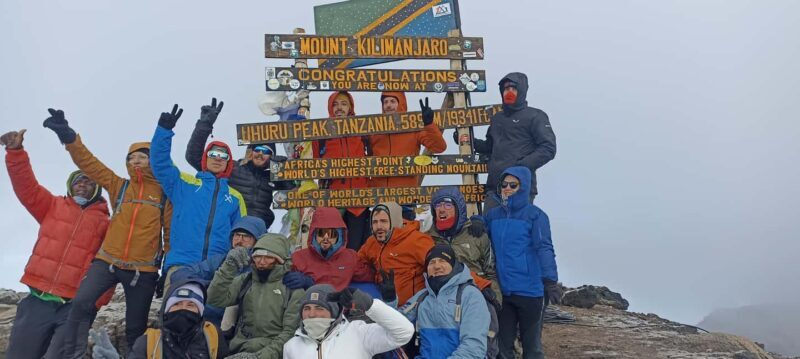 UMBWE ROUTE JOIN GROUP KILIMANJARO IN 6 DAYS - Climbing the Barranco Wall and Ridges