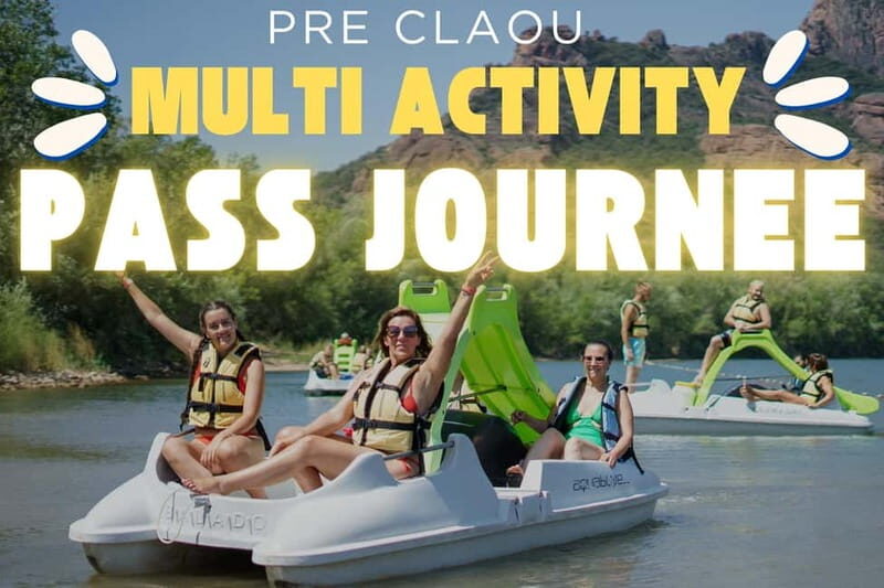 Unlimited day pass to Water Glisse Passion Pré Claou water sports center - What can you expect during your visit?  