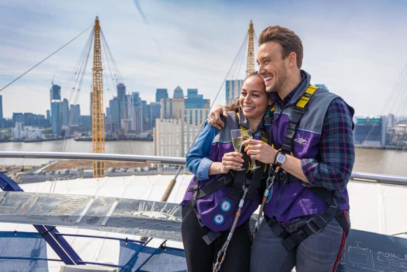 Up at The O2 Celebration Climb with Guide - Authentic Insights from Past Participants