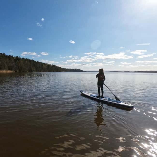 Uppsala: SUP Board Rental with Life Jacket and Paddle - Key Points