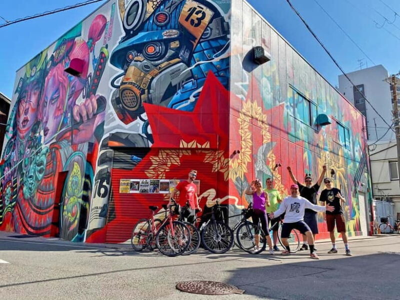 Urban Canvas: Osaka Street Art Bike Tour - Exploring Osaka’s Gritty Neighborhoods on Bikes