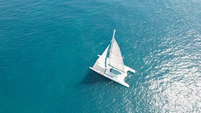 Valencia: Sailing Catamaran with Swimming & Optional DJ - Key Points