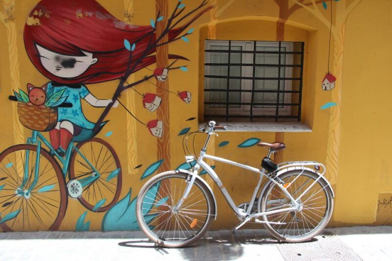 valencia-street-art-tour-on-bicycle-e-bike-or-e-step