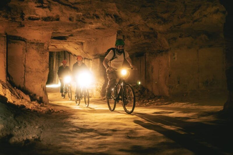 valkenburg-cave-biking-underground-bike-tour