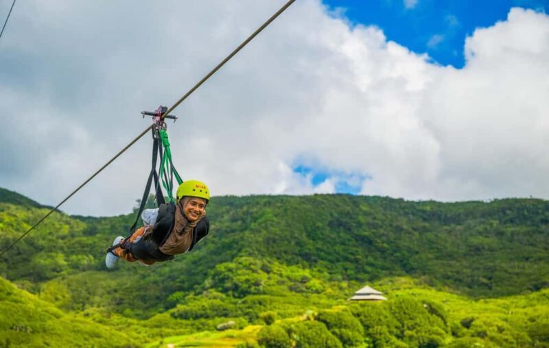 Vallé Advenature Park: Signature Zipline - Duration and Value