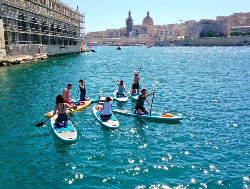 Valletta: Stand-Up Paddleboard Yoga Class - Valletta: Stand-Up Paddleboard Yoga Class — A Refreshing Way to Practice Yoga by the Sea