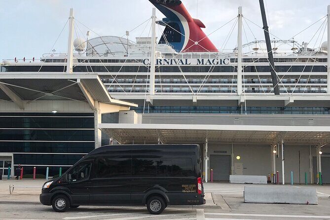 VAN Mia Airport or Hotels to Miami Port or Hotels Up to 14pax - The Experience: What to Expect