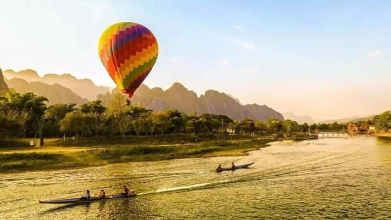 Vang vieng: Longtail boat&Hot Air Balloon&hotel pick-up - Practical Tips for Travelers