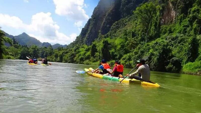 Vang Vieng: Paragliding ,Kayak,Zipline,Blue lagoon1 Tour - Vang Vieng: Paragliding, Kayak, Zipline, Blue Lagoon 1 Tour — An Adventure Worth Every Baht