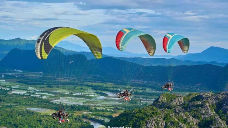 Vang Vieng: Paramotor Adventure - Nam Song River & Cliffs - The Value of the Experience