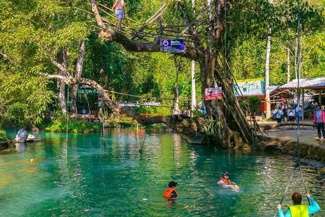 Vang Vieng: ZiplineCave TubeTrekKayak and Blue Lagoon - FAQ