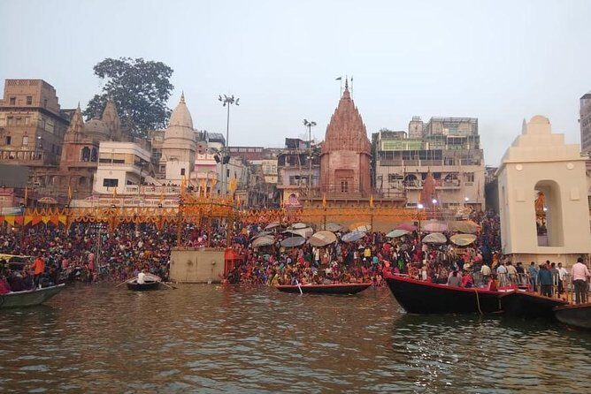 Varanasi Day Tour with Temples & Ganga Aarti  Dawn to Dusk - Key Points