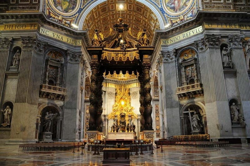 Vatican City: St.Peter's Basilica Priority Entry - Key Points
