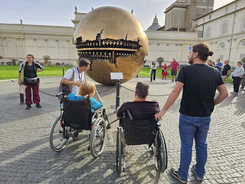 Vatican Mus. & Sistine Chapel Wheelchair Access Private Tour - What’s Included and Not