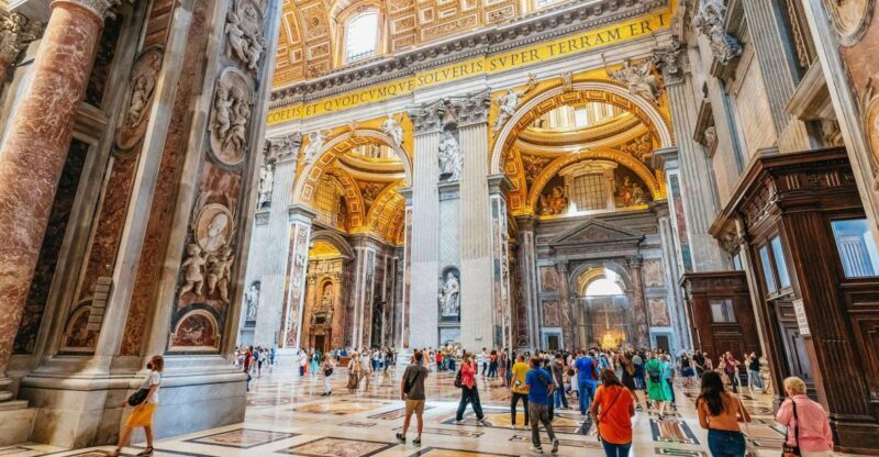 Vatican: St. Peter's Basilica, Square, Grottoes Guided Tour - The Itinerary: What to Expect from This Tour