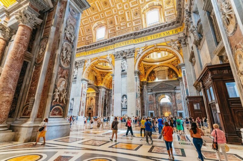 Vatican: St. Peter's Basilica, Square, Grottoes Guided Tour - Who Would Love This Tour?