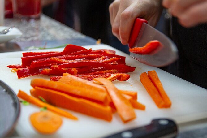 Vegetable Paella cooking class, tapas and Ruzafa market visit - An Authentic Valencian Culinary Journey